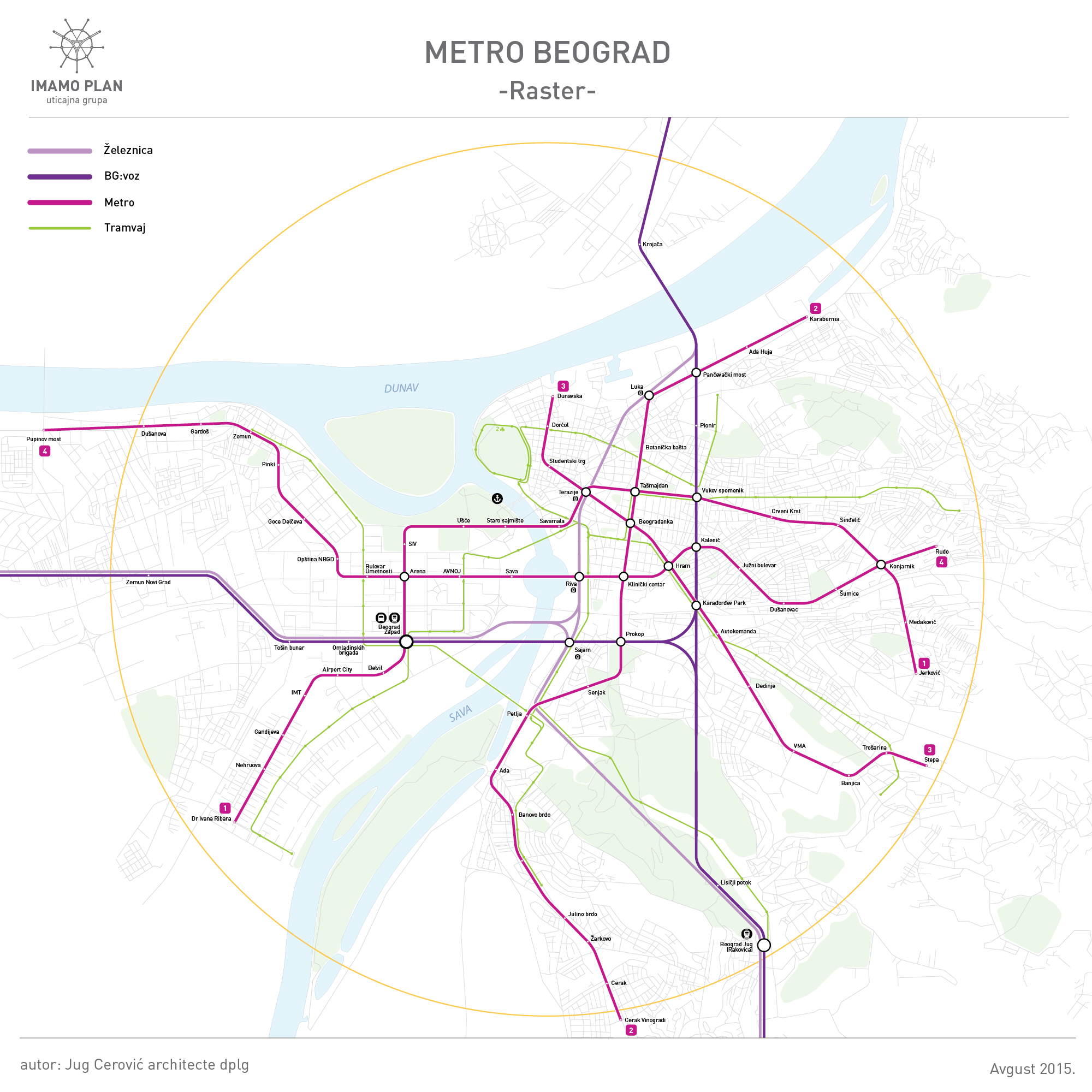 mapa metroa beograd Metro Beograd : Imamo Plan mapa metroa beograd